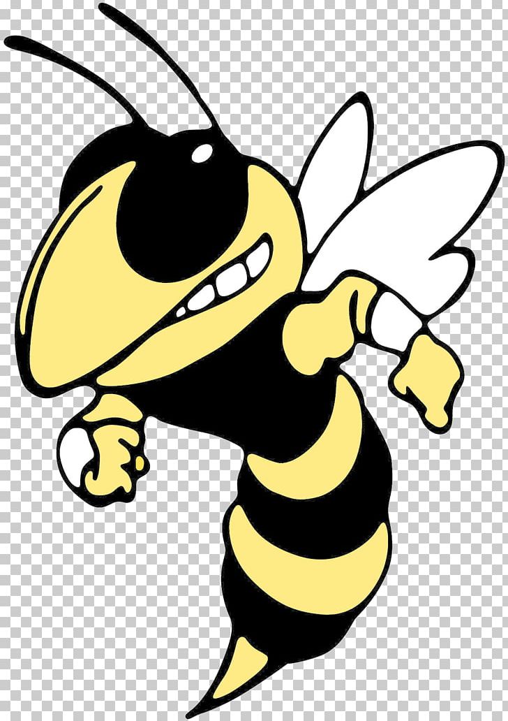 Yellowjacket Georgia Institute Of Technology Sprayberry High School Georgia Tech Yellow Jackets Baseball PNG, Clipart, Artwork, Baseball, Bee, Black And White, Cartoon Free PNG Download