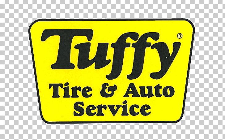 Logo Car Tuffy Auto Service Centers Brand Traffic Sign PNG, Clipart, Area, Automobile Repair Shop, Banner, Brand, Car Free PNG Download