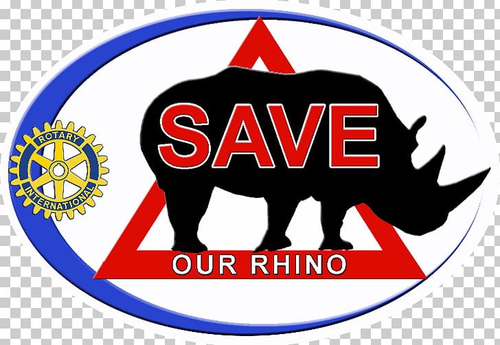 Rhinoceros Rotary International Save The Rhino Organization Coolamon PNG, Clipart, Area, Artwork, Black Rhinoceros, Brand, Logo Free PNG Download