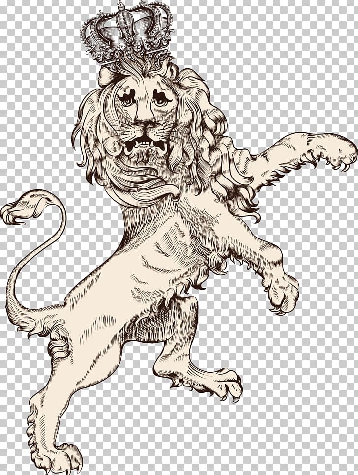 Lion Tiger Illustration PNG, Clipart, Animals, Big Cats, Carnivoran, Cat Like Mammal, Encapsulated Postscript Free PNG Download