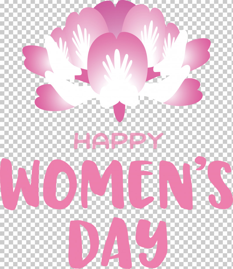Happy Women’s Day Women’s Day PNG, Clipart, Biology, Floral Design, Flower, Logo, Meter Free PNG Download