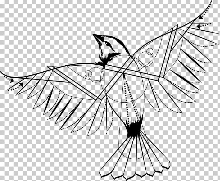 Bird Geometry Drawing Geometric Mean PNG, Clipart, Angle, Animals, Area, Artwork, Beak Free PNG Download