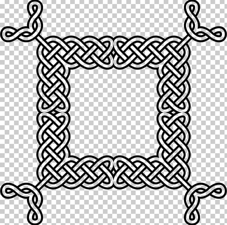 Celtic Knot Frames Borders And Frames Pattern PNG, Clipart, Area, Art, Black, Black And White, Borders And Frames Free PNG Download