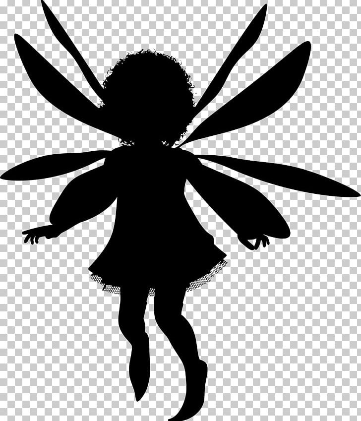 Fairy Silhouette PNG, Clipart, Black And White, Childlike Vector Material, Elf, Fairy Queen, Fantasy Free PNG Download