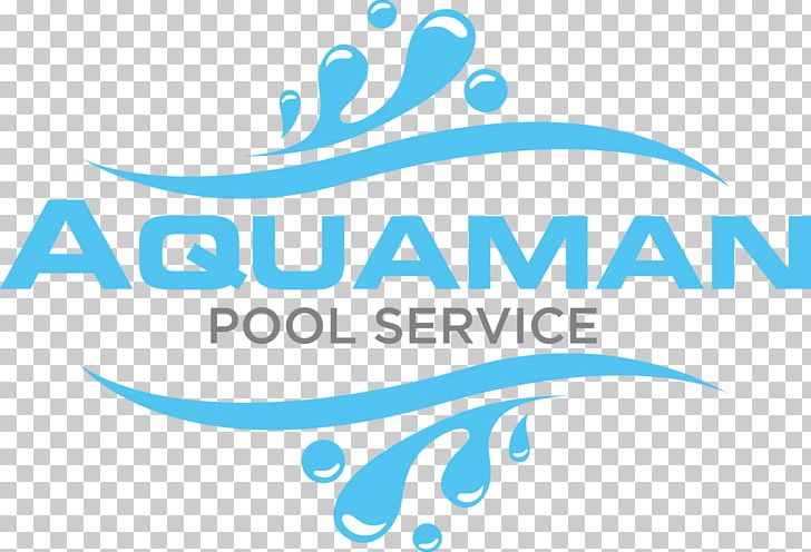Logo Service Brand Swimming Pool PNG, Clipart, Aquaman, Area, Blue, Brand, Graphic Design Free PNG Download