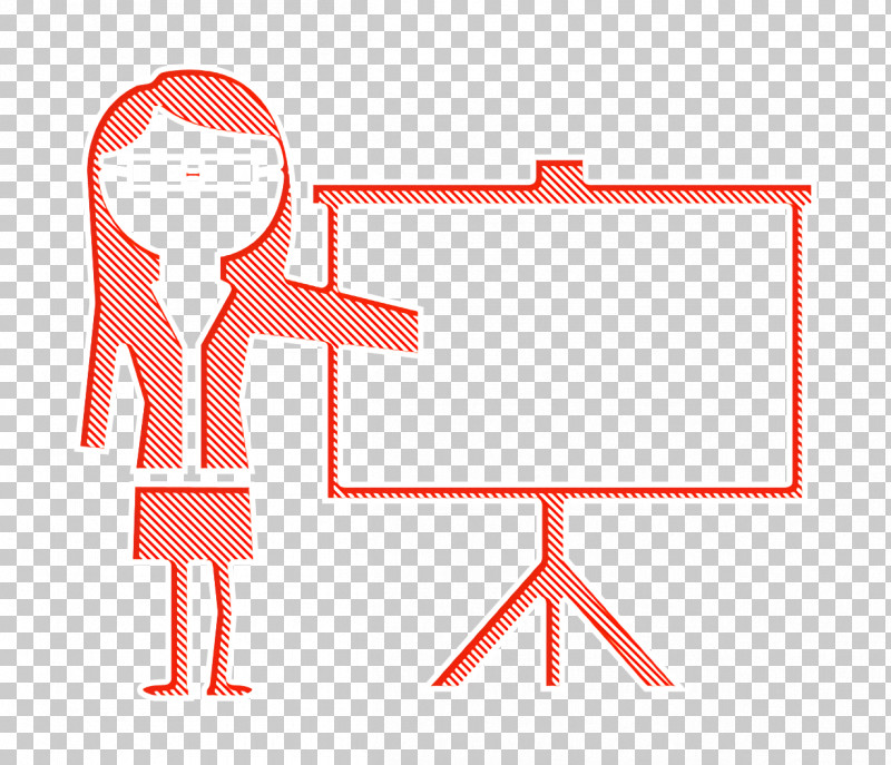 Education Icon Female Instructor Giving A Lecture Standing At The Side Of A Screen Icon Academic 2 Icon PNG, Clipart, Academic 2 Icon, Binary Number, Computer, Course, Education Icon Free PNG Download