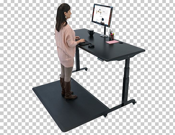 Treadmill Desk Standing Desk Table Png Clipart Angle Balance