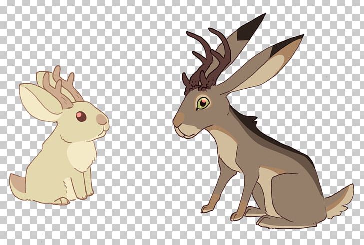Domestic Rabbit Hare Deer Cartoon PNG, Clipart, Animal Figure, Animals, Cartoon, Deer, Domestic Rabbit Free PNG Download