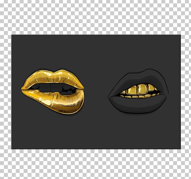 Lip Gold Teeth Mouth PNG, Clipart, Art, Boxes, Desktop Wallpaper, Giphy, Gold Free PNG Download