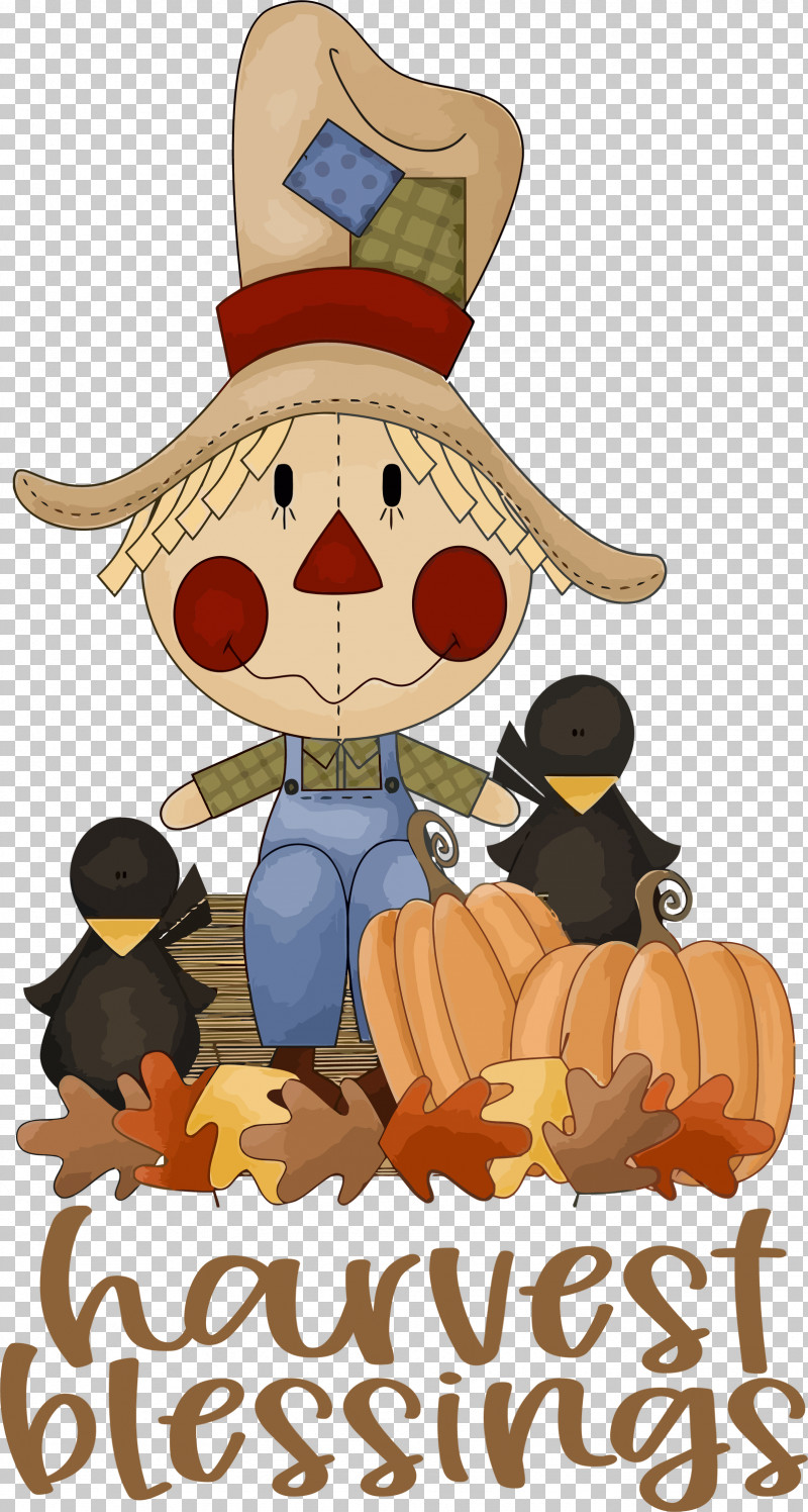 Harvest Blessings Thanksgiving Autumn PNG, Clipart, Autumn, Cartoon, Clip Art For Fall, Drawing, Harvest Blessings Free PNG Download
