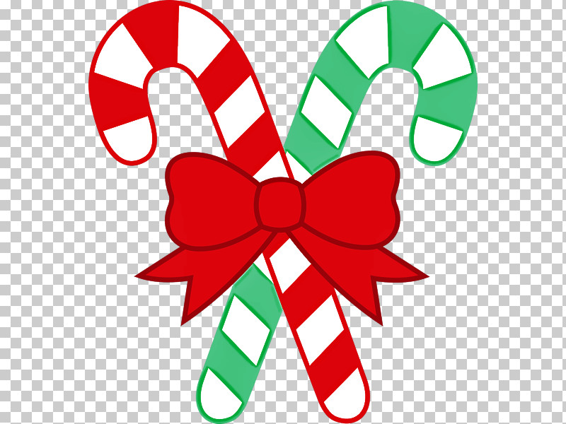 Candy Cane PNG, Clipart, Candy Cane, Christmas, Green, Red, Ribbon Free PNG Download