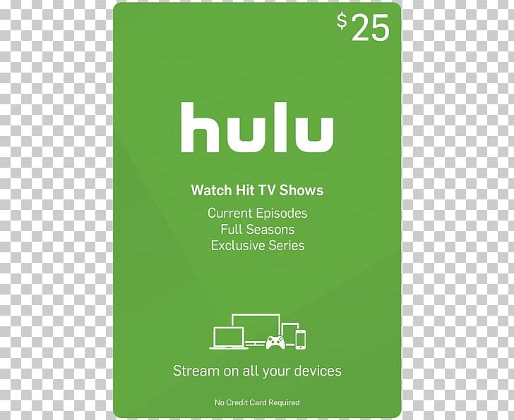 Gift Card Hulu Streaming Media Television PNG, Clipart, Brand, Card, Credit Card, Dollar General, Gap Inc Free PNG Download