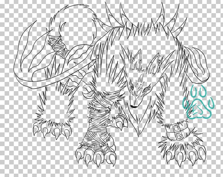 Gaomon Digimon Character White Sketch PNG, Clipart, Anime, Artwork, Black, Black And White, Character Free PNG Download