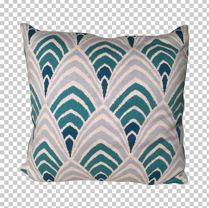 Throw Pillows Cushion Art Deco PNG, Clipart, Aqua, Art, Art Deco, Bed, Blanket Free PNG Download