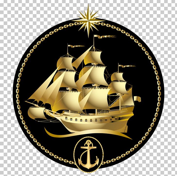 Sailing Ship PNG, Clipart, Anchor, Boat, Christmas Ornament, Clip Art, Gold Free PNG Download