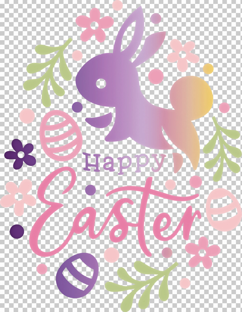 Happy Easter PNG, Clipart, Easter Bunny, Happy Easter, Pink, Rabbit Free PNG Download