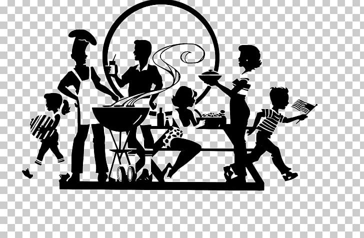 Barbecue Hamburger Grilling Family Reunion PNG, Clipart, Art, Barbecue, Birthday, Black And White, Brand Free PNG Download