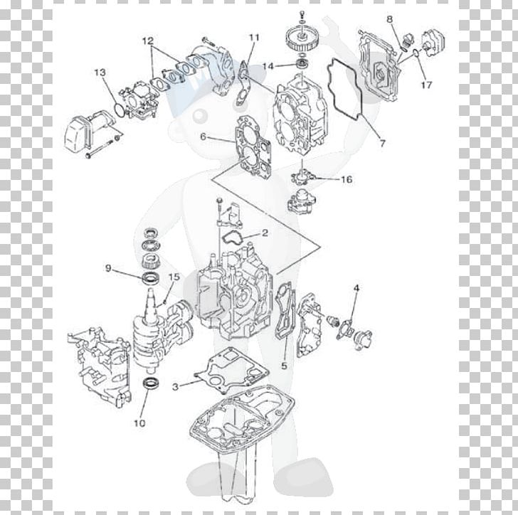 Yamaha Motor Company Outboard Motor Ignition System Yamaha Corporation Engine PNG, Clipart, Angle, Art, Black And White, Clothing Accessories, Diagram Free PNG Download