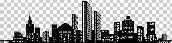 Cityscape Skyline Silhouette PNG, Clipart, Art, Art City, Black And White, Building, City Free PNG Download