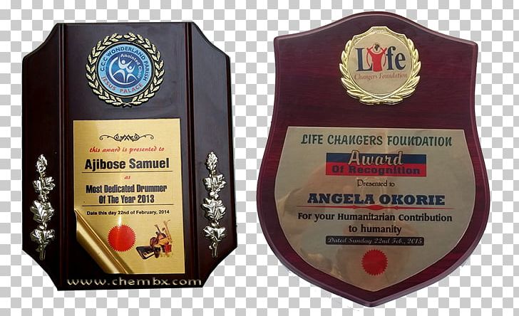 Commemorative Plaque Award Nigeria Medal PNG, Clipart, American Walnut, Art, Award, Commemorative Plaque, Craft Free PNG Download
