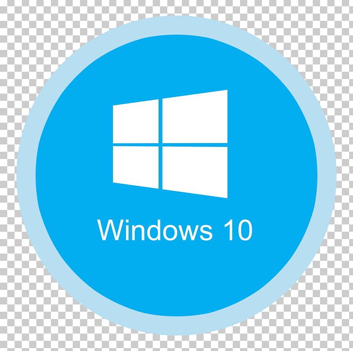 Windows 10 Computer Software Microsoft Windows Update PNG, Clipart, Area, Blue, Brand, Circle, Computer Free PNG Download