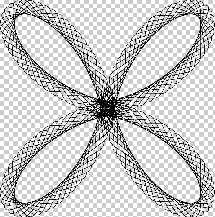 Circle Hypotrochoid Polar Coordinate System Line PNG, Clipart, Animals, Black And White, Circle, Coordinate System, Curve Free PNG Download