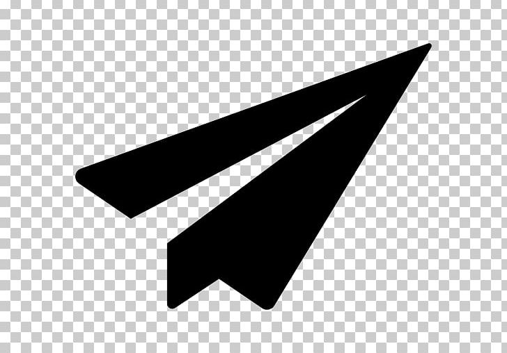 Paper Plane Airplane PNG, Clipart, Airplane, Angle, Black, Black And White, Computer Icons Free PNG Download