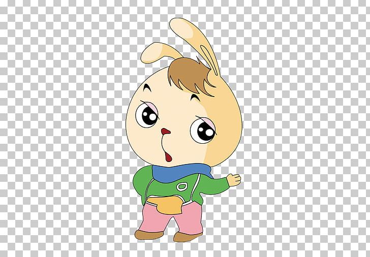 Rabbit Cartoon Illustration PNG, Clipart, Animal, Animals, Blue, Boy, Bunny Free PNG Download