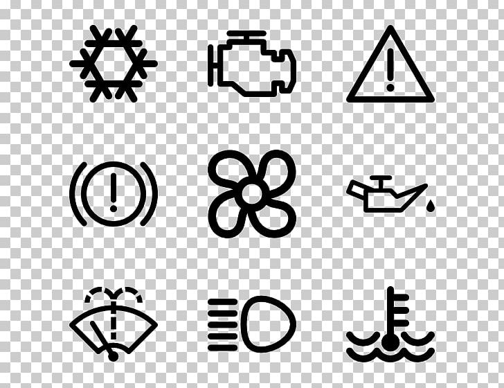 Car Dashboard Chrysler Toyota Computer Icons PNG, Clipart, Angle, Area, Black, Black And White, Brand Free PNG Download