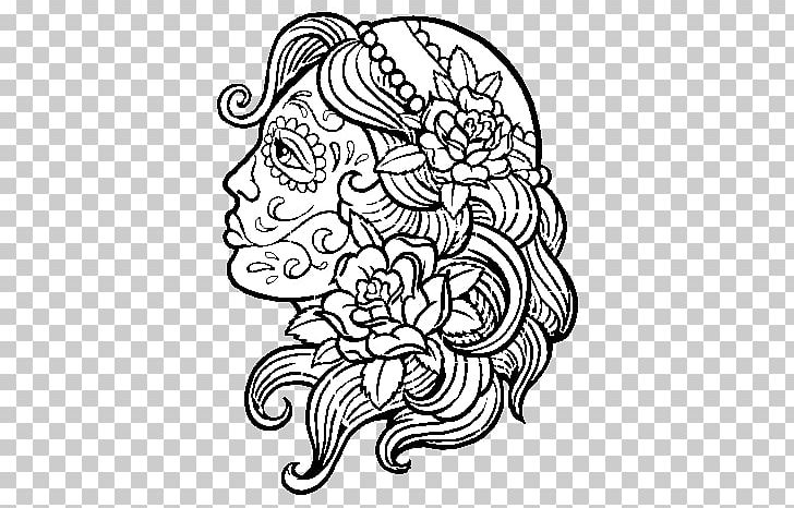 Coloring Book Drawing Tattoo Painting PNG, Clipart, Area, Art, Artwork, Black, Black And White Free PNG Download