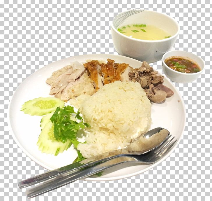 Hainanese Chicken Rice Cooked Rice Food Lunch Dish PNG, Clipart, Asian Food, Breakfast, Chicken, Chicken As Food, Chicken Rice Free PNG Download