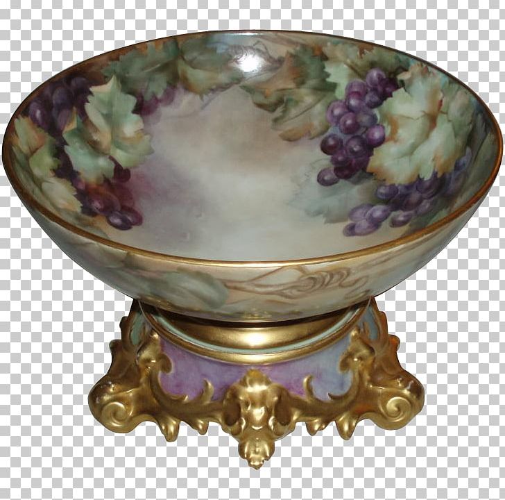Plate Porcelain Bowl PNG, Clipart, Bowl, Ceramic, Dishware, Hand Painted Grapes, Plate Free PNG Download