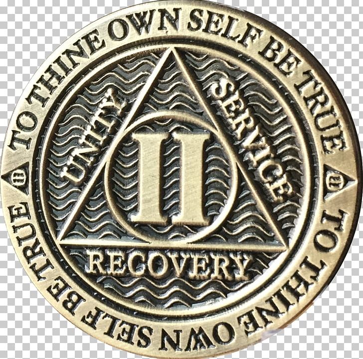 Sobriety Coin Alcoholics Anonymous Bronze Medal PNG, Clipart, Alcoholics Anonymous, Aluminium, Badge, Bill W, Brand Free PNG Download