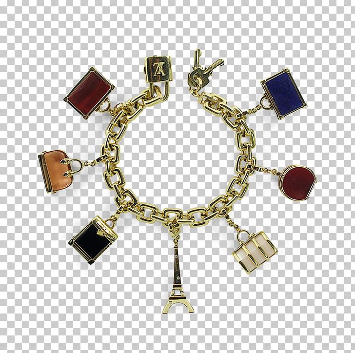Charm Bracelet Jewellery Louis Vuitton Gold PNG, Clipart, Bag, Bracelet, Chain, Charm Bracelet, Colored Gold Free PNG Download