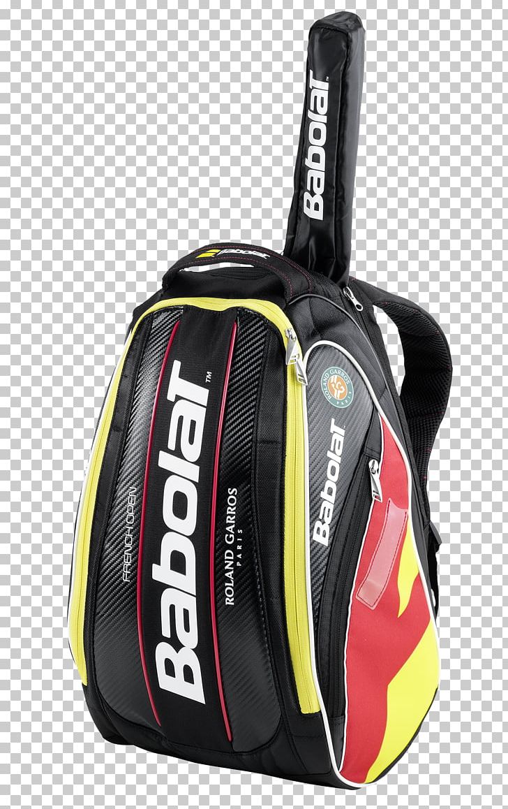 French Open Backpack Babolat Tennis Racket PNG, Clipart, Babolat, Backpack, Bag, Ball, Baseball Equipment Free PNG Download