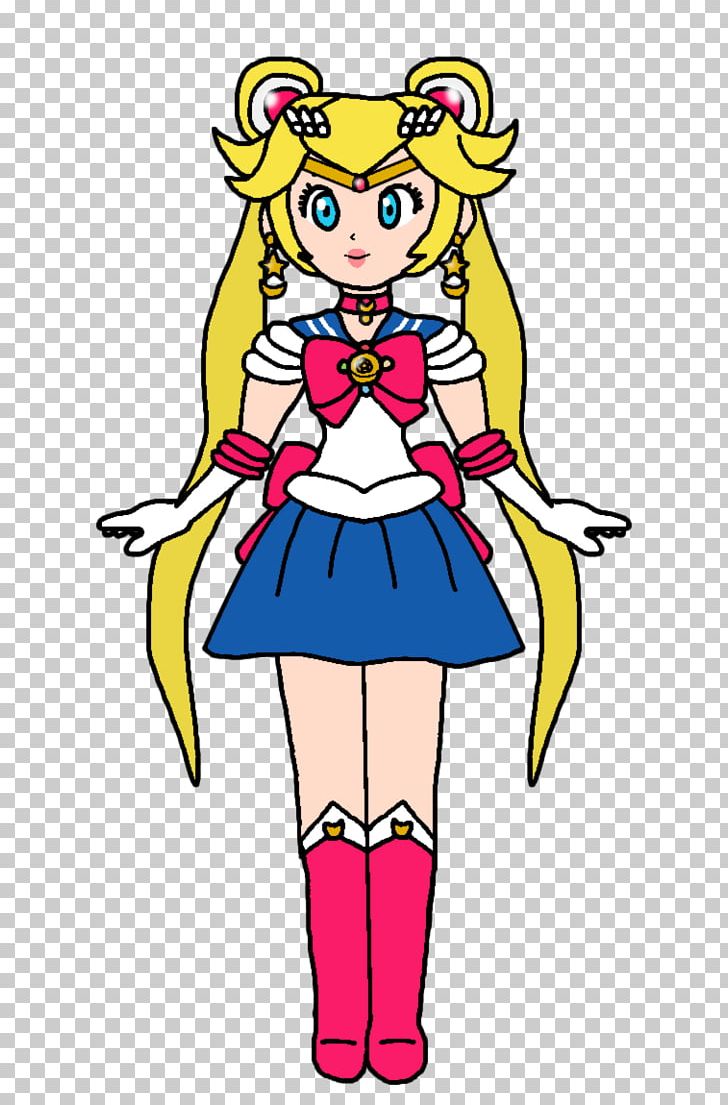 Sailor Moon Princess Peach Princess Daisy Sailor Venus Female PNG, Clipart, Art, Artwork, Cartoon, Character, Clothing Free PNG Download