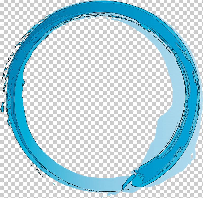 Turquoise Circle PNG, Clipart, Brush Frame, Circle, Frame, Turquoise, Watercolor Frame Free PNG Download
