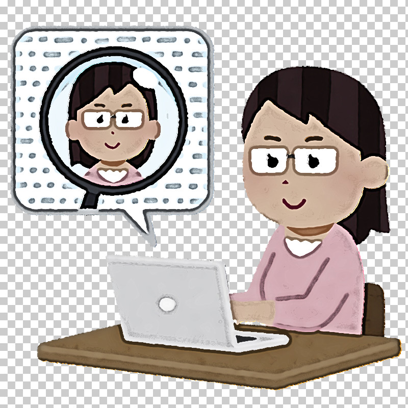 Computer Search Woman PNG, Clipart, Cartoon, Computer, Job, Search, Technology Free PNG Download