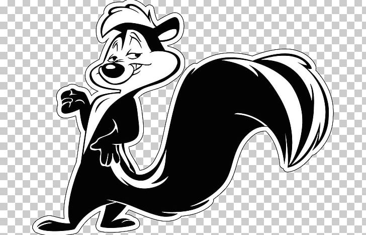 Pepé Le Pew Looney Tunes Cartoon Lola Bunny PNG, Clipart, Animals, Black, Black And White, Carnivoran, Cartoon Free PNG Download