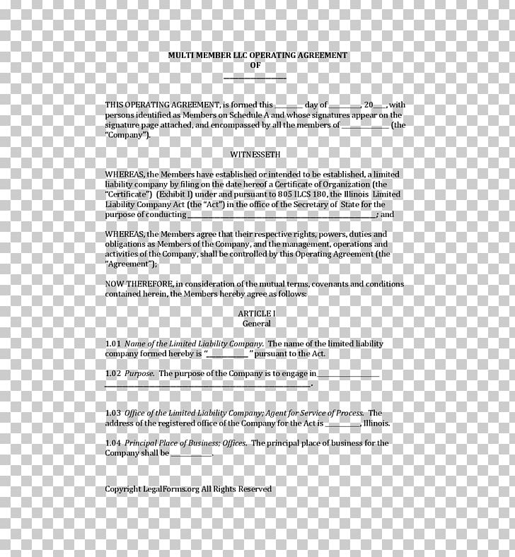 Operating Agreement Contract Limited Liability Company Lien Document PNG, Clipart, Area, Contract, Cover Letter, Diagram, Document Free PNG Download