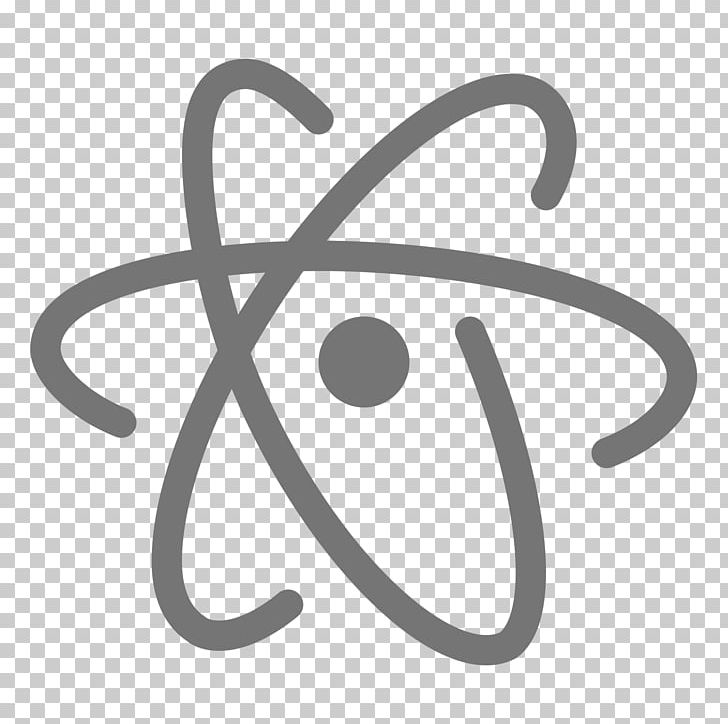 Atom Text Editor PNG, Clipart, Atom, Black And White, Brand, Circle, Computer Icons Free PNG Download