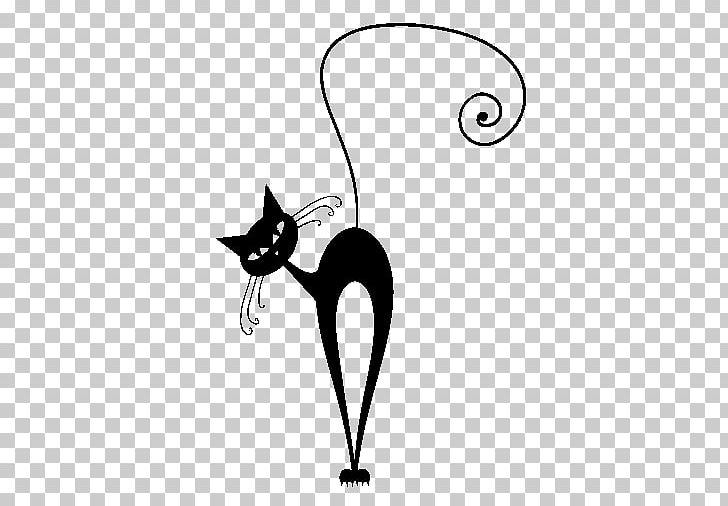 Black Cat Kitten Silhouette PNG, Clipart, Black, Black And White, Carnivoran, Cartoon, Cat Free PNG Download