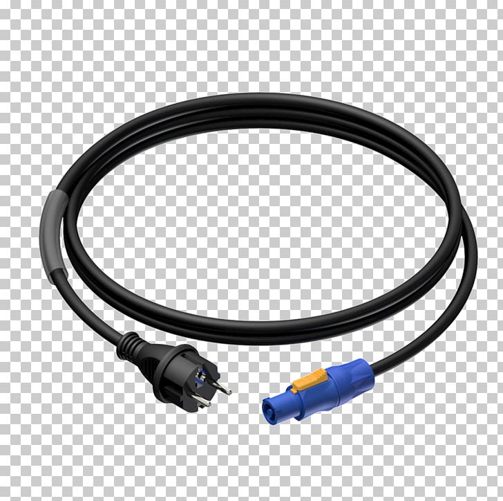 PowerCon Schuko Electrical Cable Power Cord IEC 60320 PNG, Clipart, Cable, Coaxial Cable, Data Transfer Cable, Electrical Cable, Electrical Connector Free PNG Download