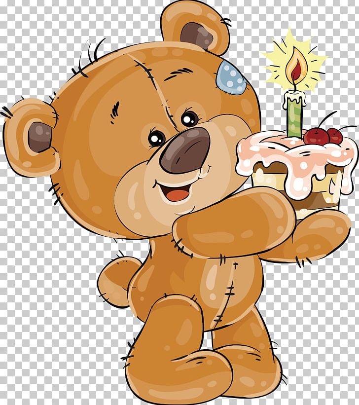 Birthday Cake Teddy Bear PNG, Clipart, Animals, Bear Vector, Big Cats, Birthday, Cake Free PNG Download