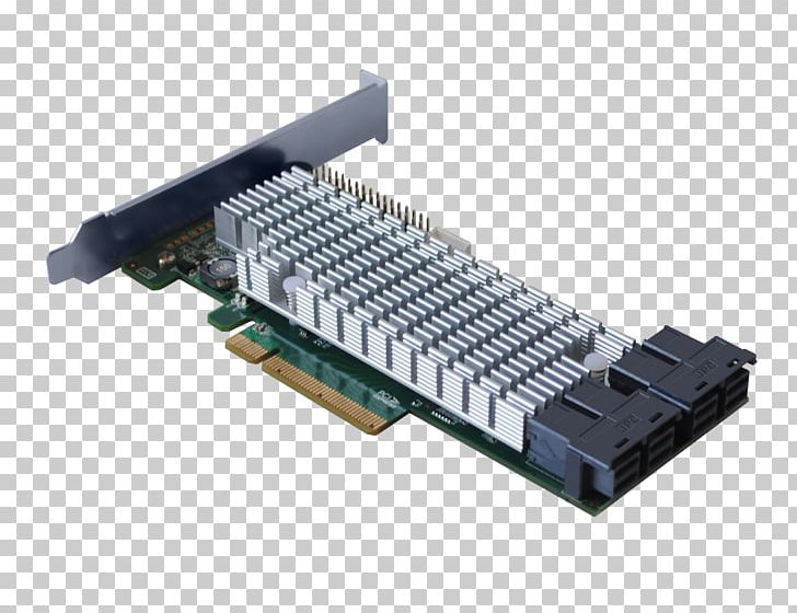Host Adapter RAID Serial Attached SCSI Serial ATA Disk Array Controller PNG, Clipart, Adapter, Computer, Controller, Disk Array Controller, Electrical Connector Free PNG Download