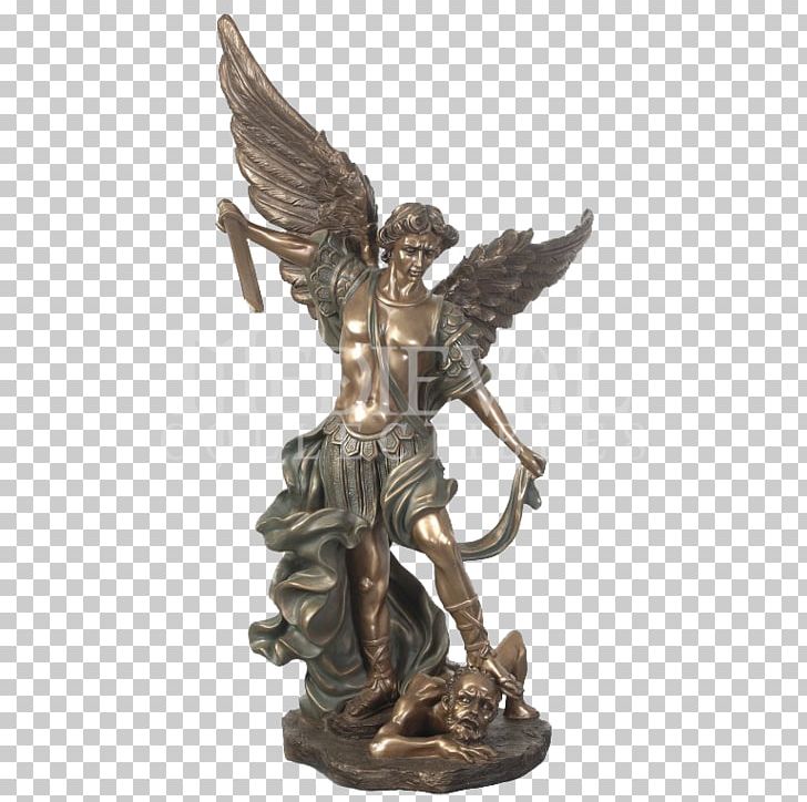 Michael Bronze Sculpture Statue Figurine PNG, Clipart, Archangel, Brass, Bronze, Bronze Sculpture, Classical Sculpture Free PNG Download