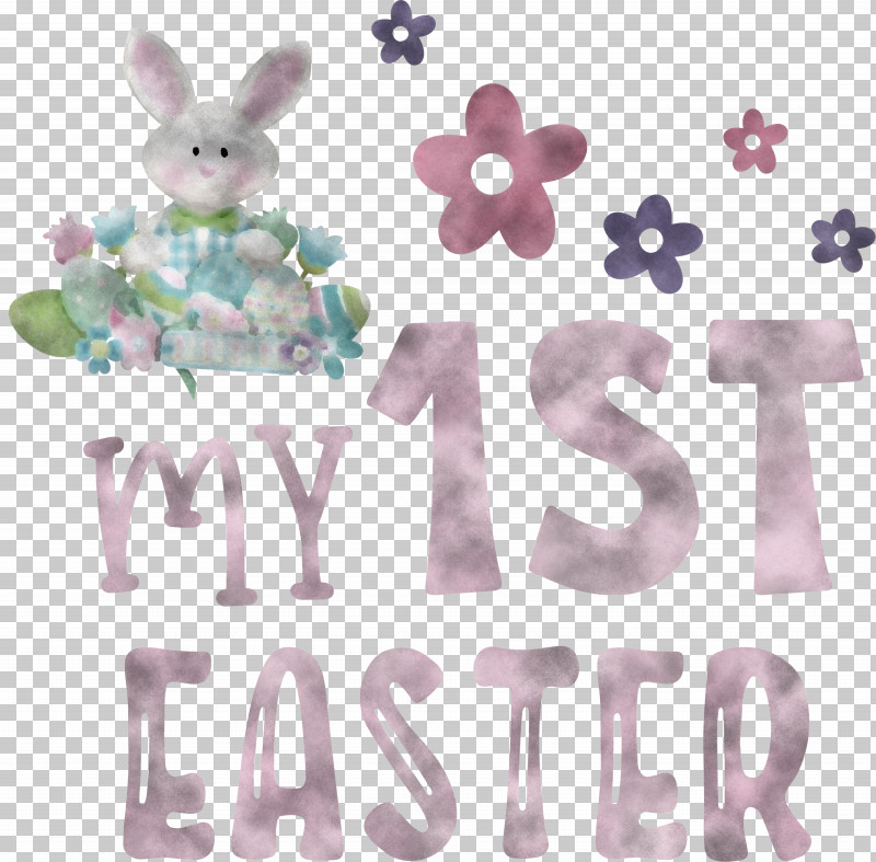 Happy Easter Day My 1st Easter PNG, Clipart, Biology, Easter Bunny, Happy Easter Day, Lavender, Lilac M Free PNG Download