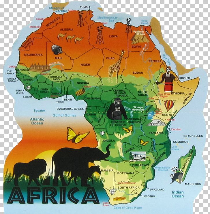 Languages Of Africa Mapa Polityczna Continent PNG, Clipart, Africa, Afrika Bayroqlari, Continent, Country, Ecosystem Free PNG Download