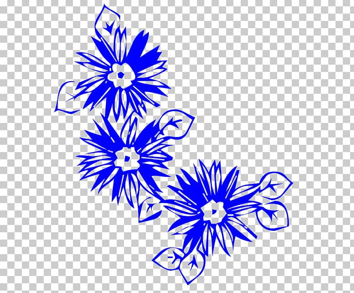 Blue Flower. PNG, Clipart, Area, Artwork, Black And White, Cut Flowers, Electric Blue Free PNG Download