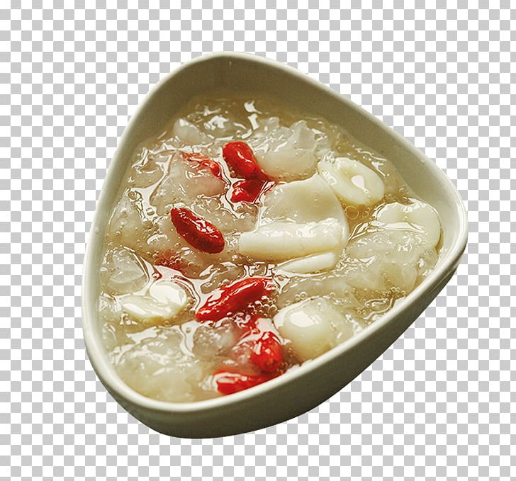 Tremella Fuciformis Edible Bird's Nest Congee Soup Lotus Seed PNG, Clipart, Black White, Bowl, Bowling, Cuisine, Dish Free PNG Download